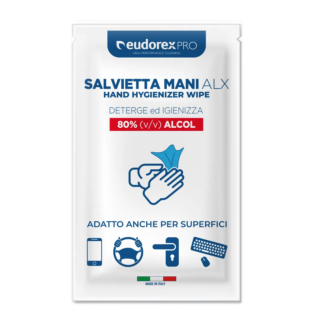 ALX -  SALVIETTE 80% ALCOL