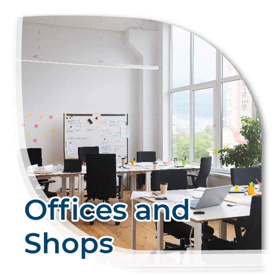 SHOPPING CENTERS - OFFICES - COWORKING SPACES